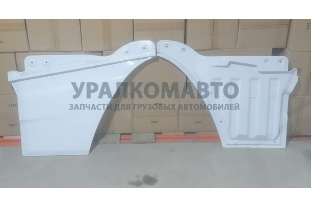 Накладка двери нижняя левая,белая X3000